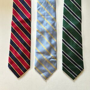 Set of 3 JCREW Ties